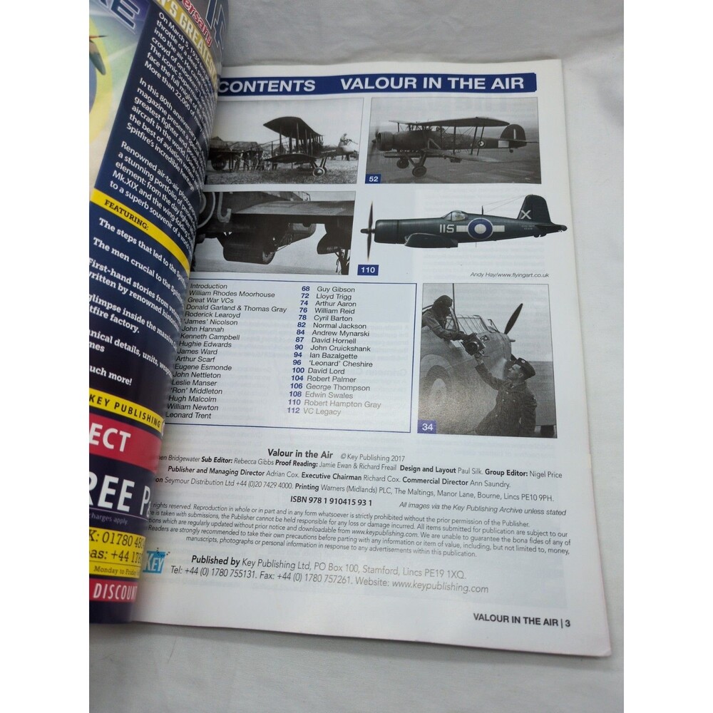 Valour In The Air Courage In The Skies Magazine - Picture 3 of 7